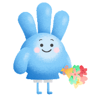 Flowers Kiss Sticker by superpixelsg