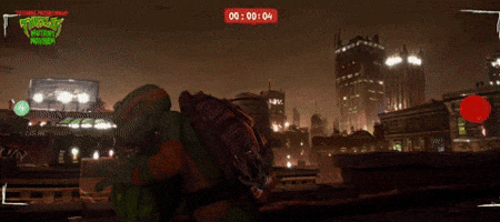 Turtles Play Fruit Ninja