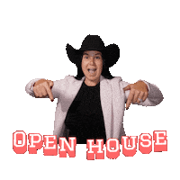 yilenamendoza open house cowgirl julies realty yily mendoza Sticker