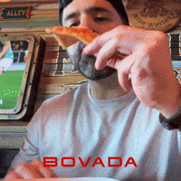 Pizza Eating GIF by Bovada