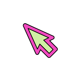 Arrow Click Here Sticker by YAWN