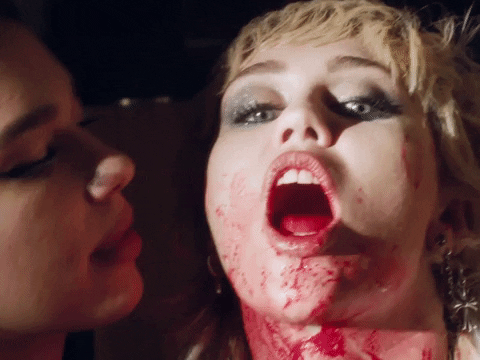 Dua Lipa Prisoner GIF by Miley Cyrus