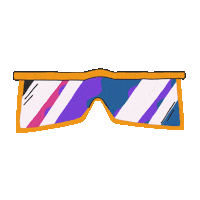 90S 80S Sticker by Ethan Barnowsky