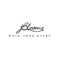 jbloomdesigns fashion logo jewelry jb Sticker