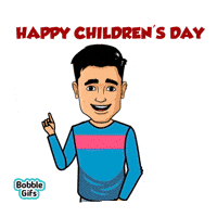 Happy World Childrens Day GIF by Bobble