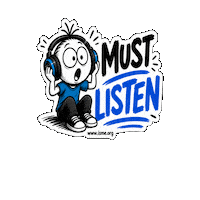 Listen Sticker by International Society for Music Education