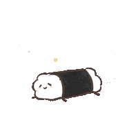 Sushi Pudding Planet Sticker