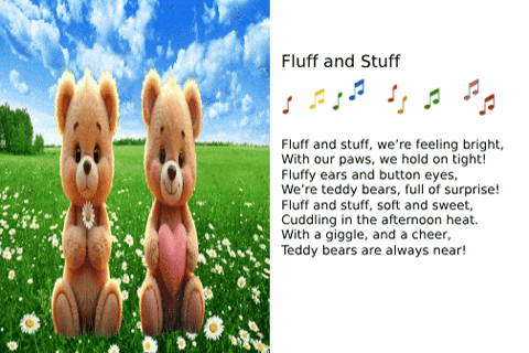 Teddy Bears Animated Cards GIF