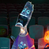Munching Movie Theater GIF by Disney Pixar