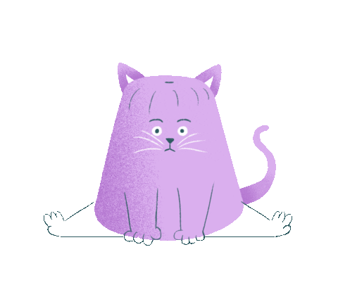 Cats Kittens Sticker by Bavaroise Studio