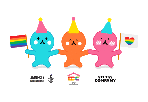 Rainbow Youth Sticker by 국제앰네스티 Amnesty Korea