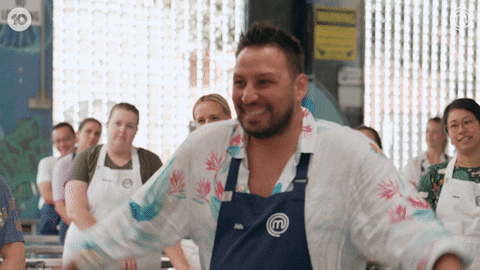 Happy Laugh GIF by MasterChefAU