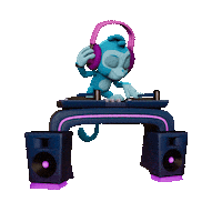 3D Dj Sticker by Shonduras