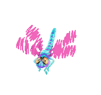 Dragon-Fly Insect Sticker