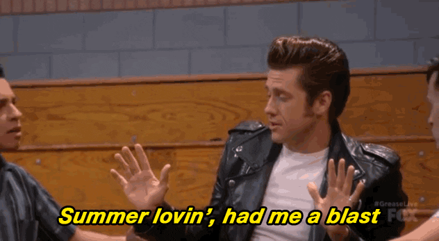 summer lovin GIF by Grease Live