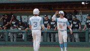 High Five University Of North Carolina GIF by UNC Tar Heels