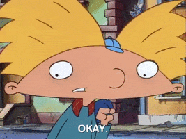 hey arnold ok GIF