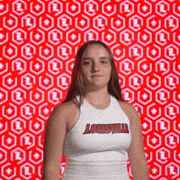 Tennis Go Cards GIF by Louisville Cardinals