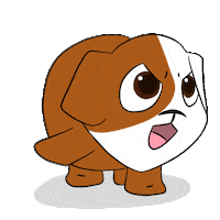 MrCromatica angry hamster dante cotton Sticker