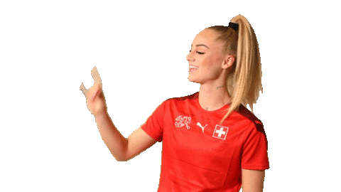 Alisha Lehmann Goal Sticker by Swiss Football Association