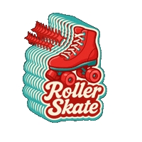 Kelly Rollerskate Sticker by Vikthor