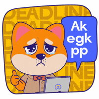 Sad Dog GIF by KOL.ID