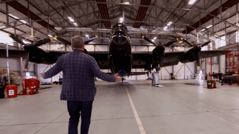 history channel plane GIF by HISTORY UK