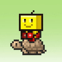 8Bit Turtle GIF