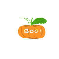 Halloween Pumpkin Sticker