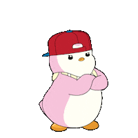 Angry Yeah Right Sticker by Pudgy Penguins