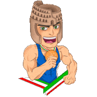 fijlkam_official lotta artimarziali wrestlerome fijlkam Sticker