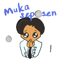 Sad Malaysia Sticker