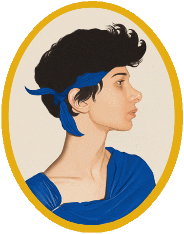 Cameo Sticker by MAISON SCUTIO