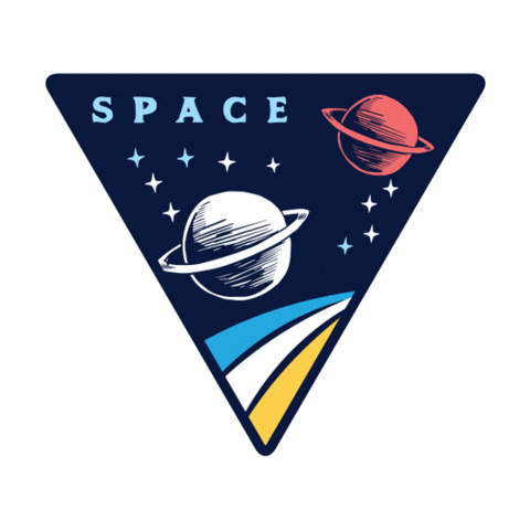 Space Galaxy Sticker by Klosh