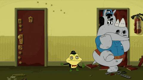 The Ten Poop GIF by Augenblick Studios
