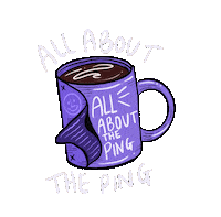 Tired Coffee Sticker by PREVUE ⚡