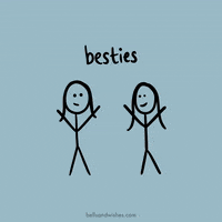 Best Friends Dancing GIF by Bells and Wishes