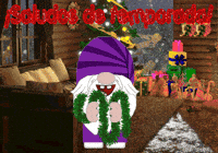 Feliz Navidad Decorating The Tree GIF