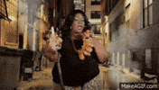 fried chicken GIF