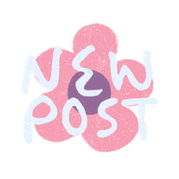 ilaria_angioi pink flower newpost spring Sticker