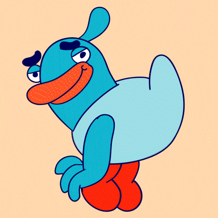 magicalcorneranimator giphyupload perreo cuac cuac design GIF