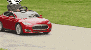 plugyourholes tesla cruising plug they see me rollin GIF