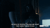 Angry Sick Of It GIF by HBO Max