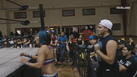 women wrestling middle finger GIF by THE WRESTLERS