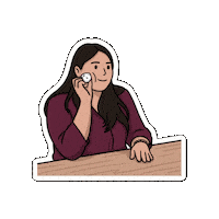 Happy Girl Sticker by Brifly