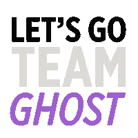 Team Ghost Lu Sticker by Lamar University