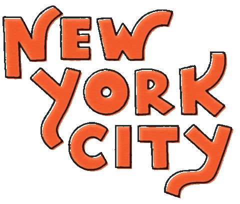 New York Nyc Sticker by Martina Martian