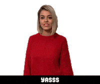 Girl Yes Sticker by Mediaset España