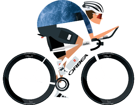 World Record Cycling Sticker by Little James