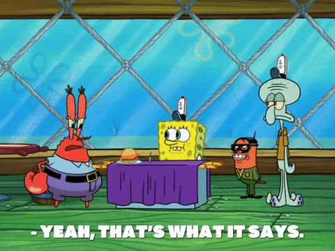 season 8 episode 22 GIF by SpongeBob SquarePants